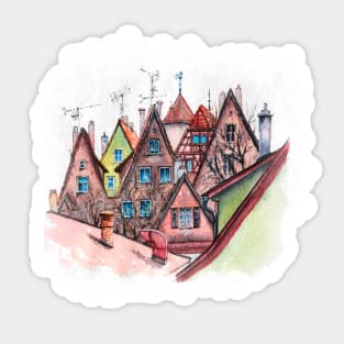 Copy of Rothenburg ob der Tauber, Bavaria Sticker